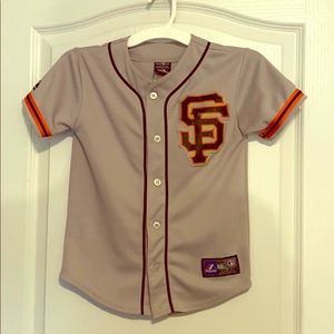 Buster Posey SF Giants boy jersey small